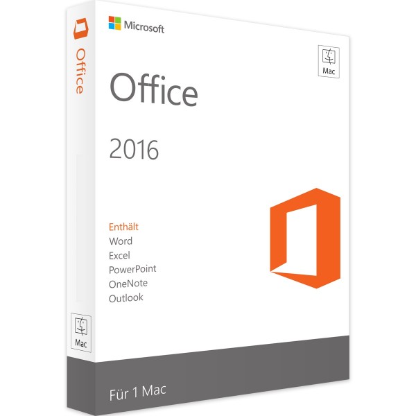 Microsoft Office 2016 Standard Mac